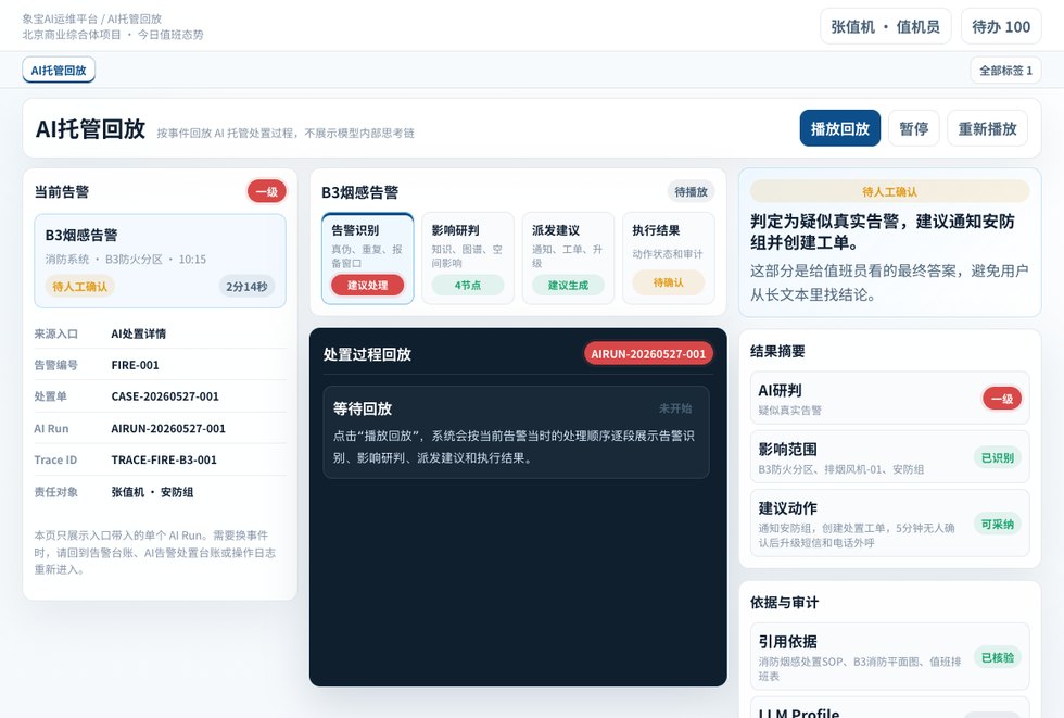 象宝记录风险研判与处置派发过程